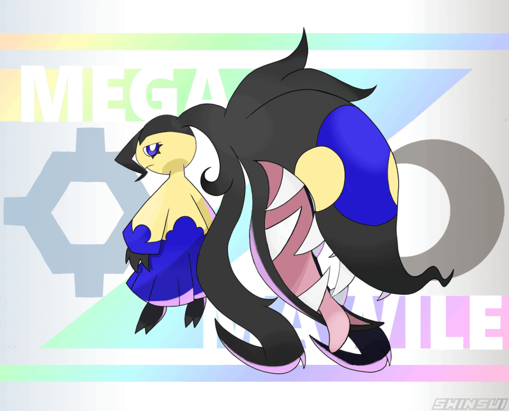 My idea for a Mega Mawile Z