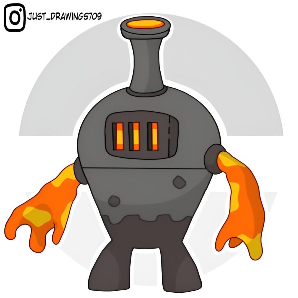 Infurnace: The Furnace Pokemon