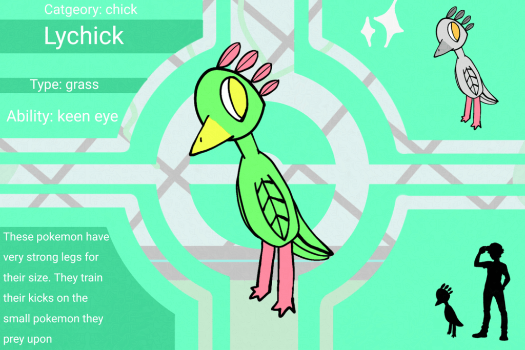 What better first fakemon of the year than redesigning my starters. Which would you pick?