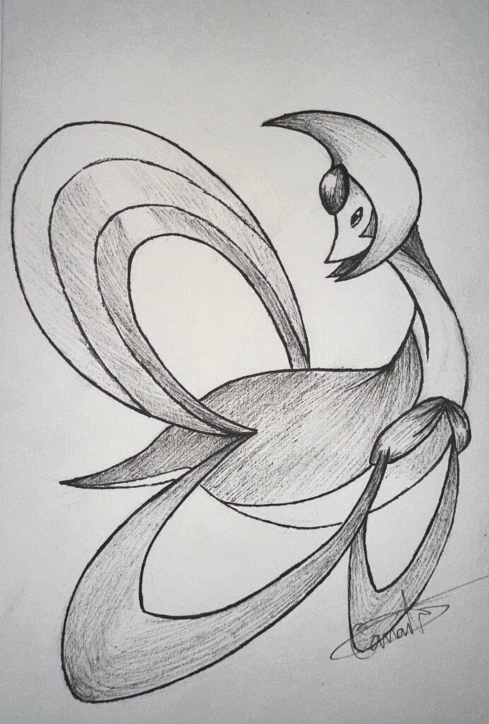 Cresselia Drawings [OC]