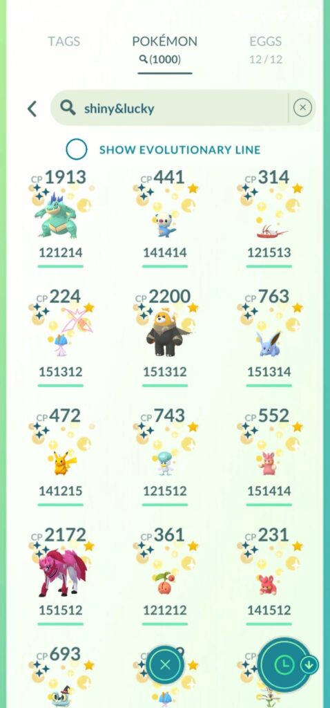My RNG experience after 1000 lucky shiny trades