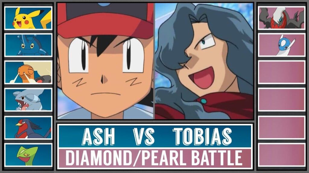 Why did Ash vs Tobias took place in the semifinals of the tournement?