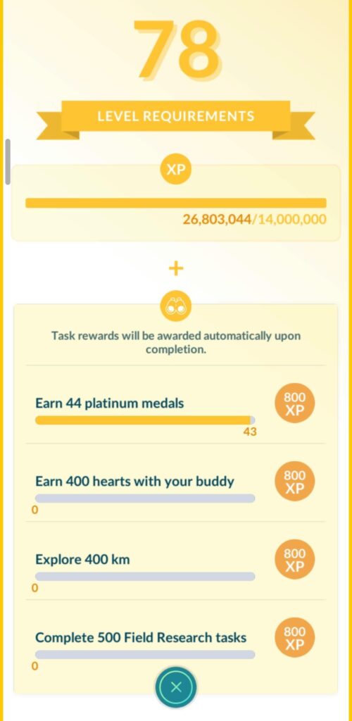 Which medal would you focus on?