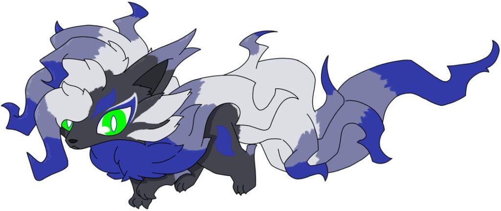 Some Pokémon renders in a more MH style