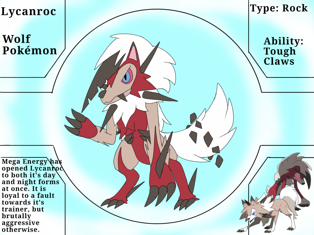 Mega Month Day 22: Mega Lycanroc