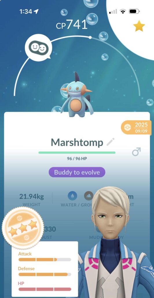 Just starting Mega raids—evolve this Marshtomp or try Swampert again?