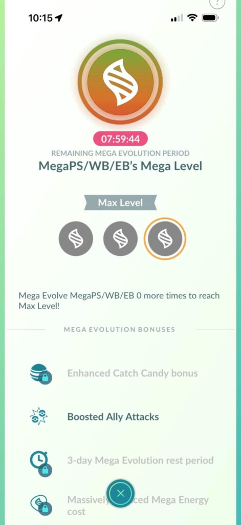 Mega Evolution Glitched