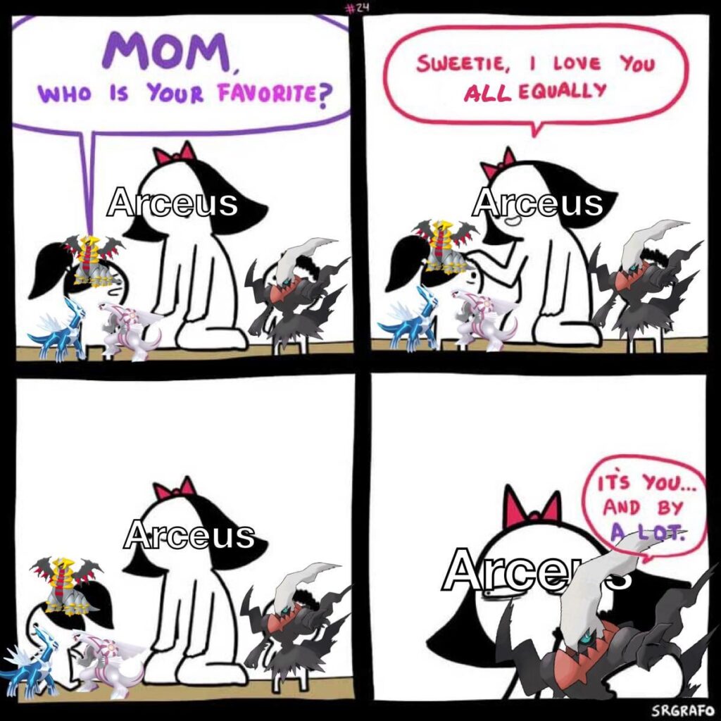 Just a reminder that Darkrai has saved the world more times than Rayquazza