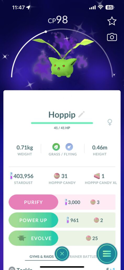 Just caught this from a leader