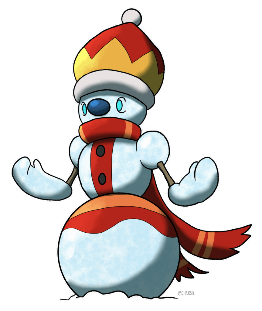 Glofrost snowman Pokémon