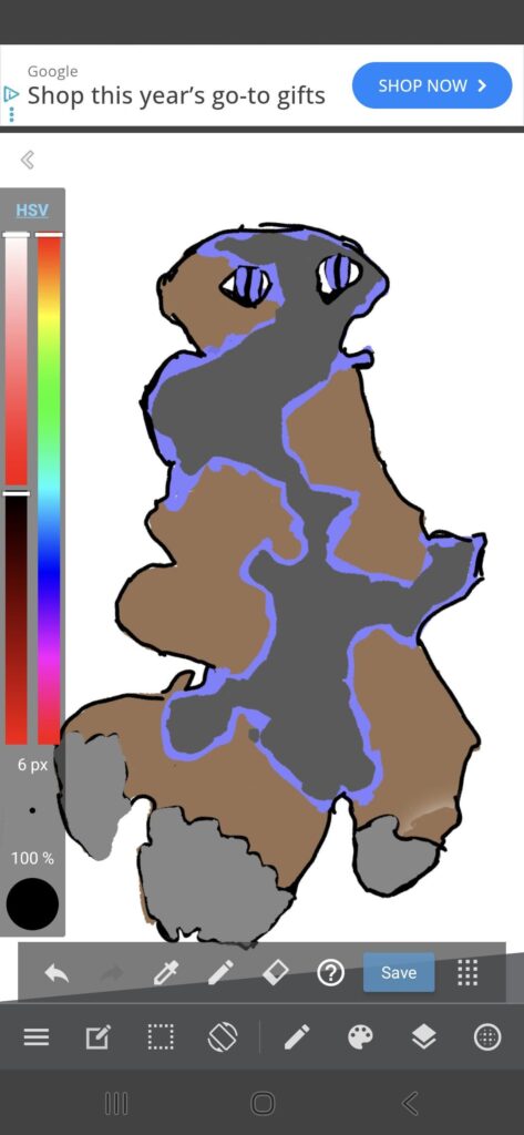 Meet crackision a ground and poison type pokemon