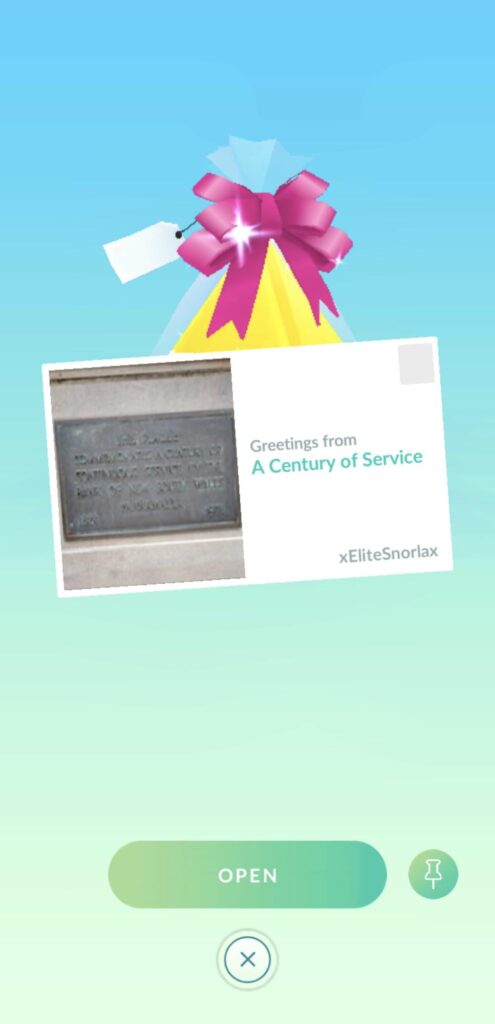 Location removed from gifts?