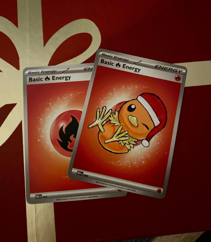 A little Fire Energy art I made for Christmas