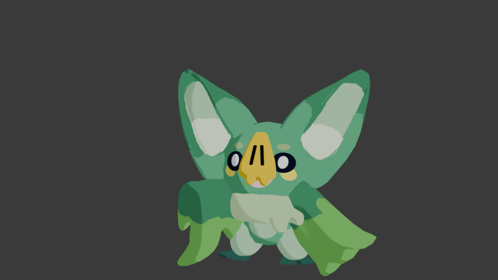 Grass Starter Remake (original artist:Delicious-Pop-9063)