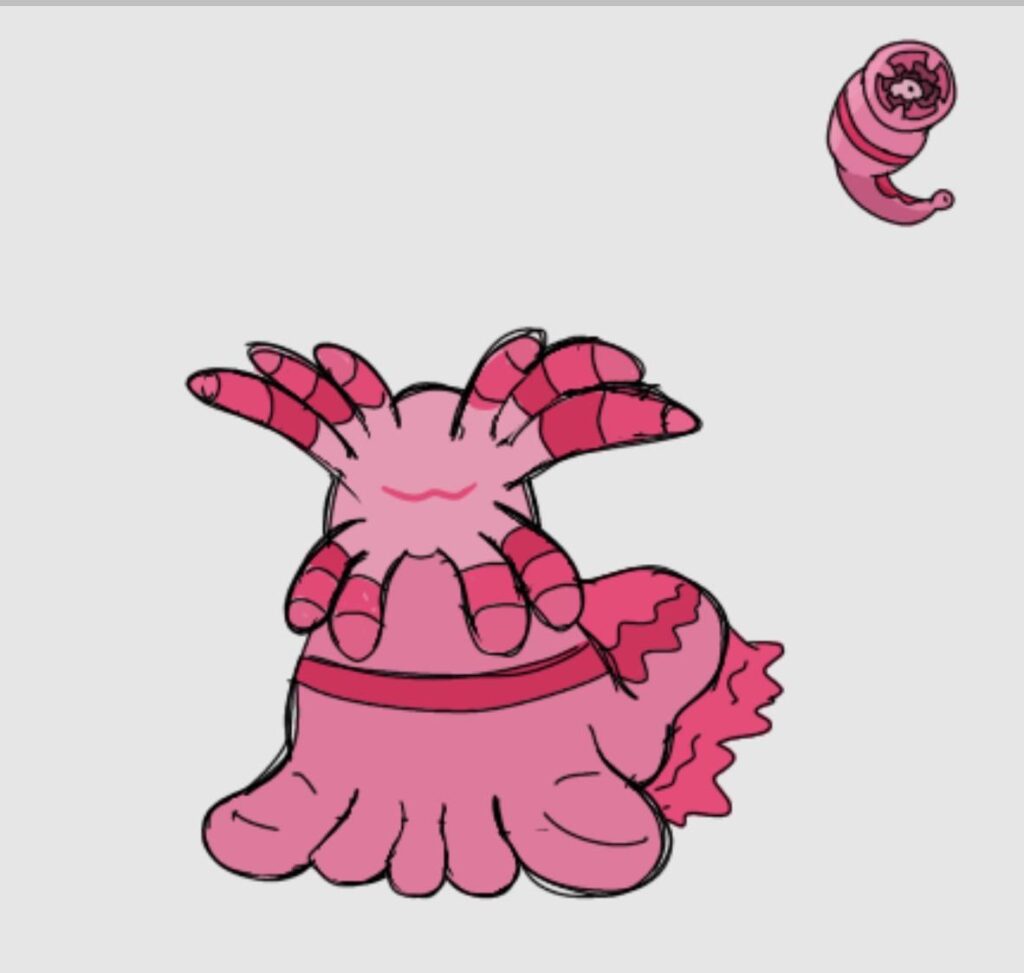 Early-game river mons