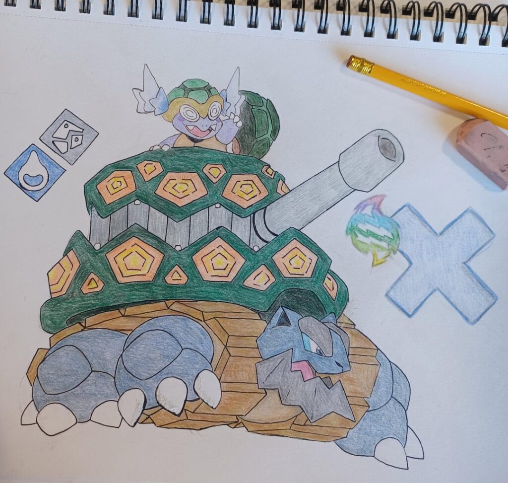 MEGA BLASTOISE X , with new Ability , Shell Brigade. Similar to Parental Bond.