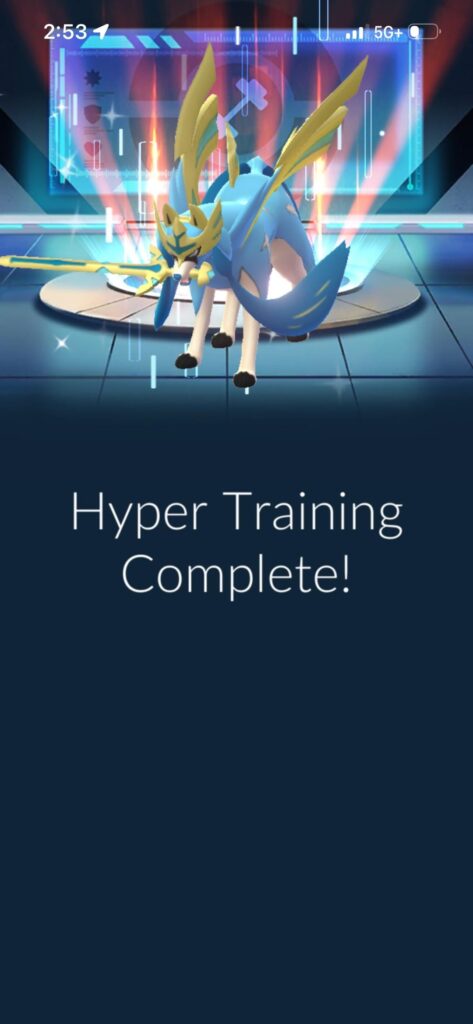 Hyper Trained shundo Zacian