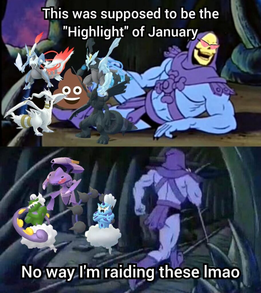 At least there is no FOMO for the rest of the month, 'cause there is nothing to be gained by playing