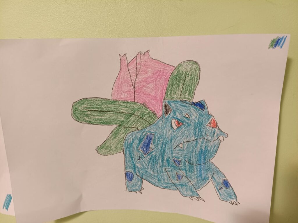 A drew a Ivysaur [OC]
