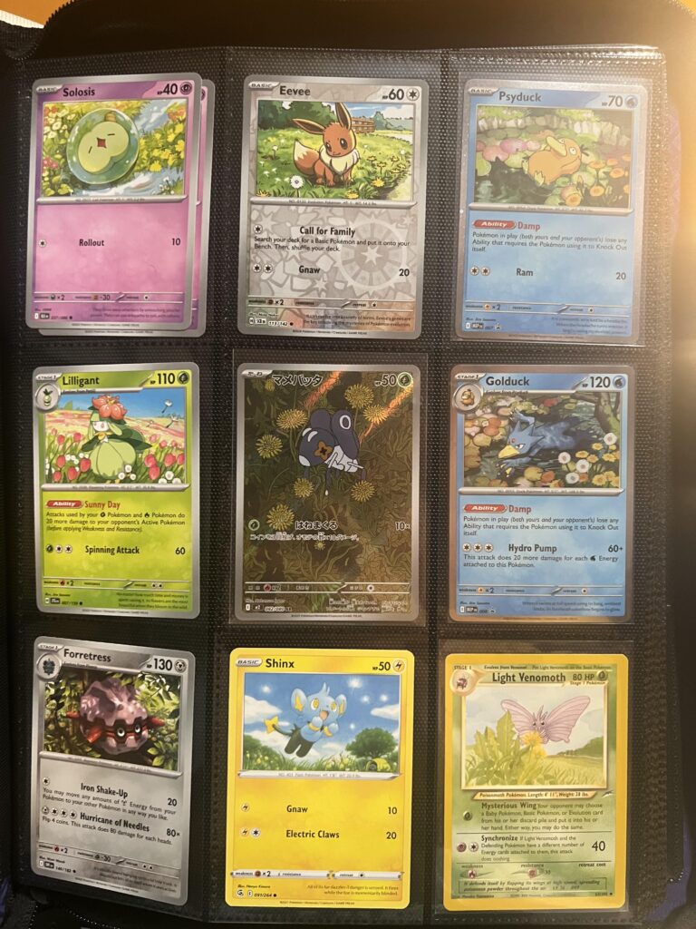 Pokemon cards with dandelions?