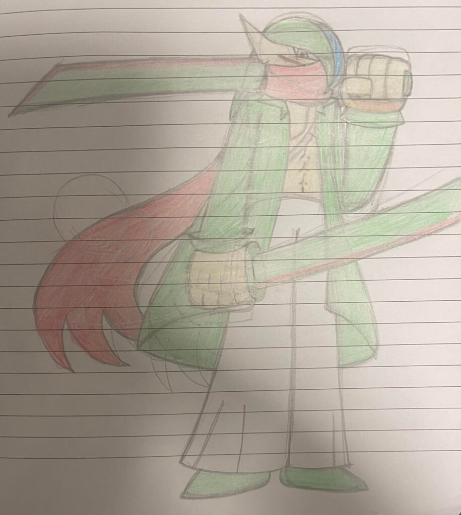 Gallade and Froslass Gijinka