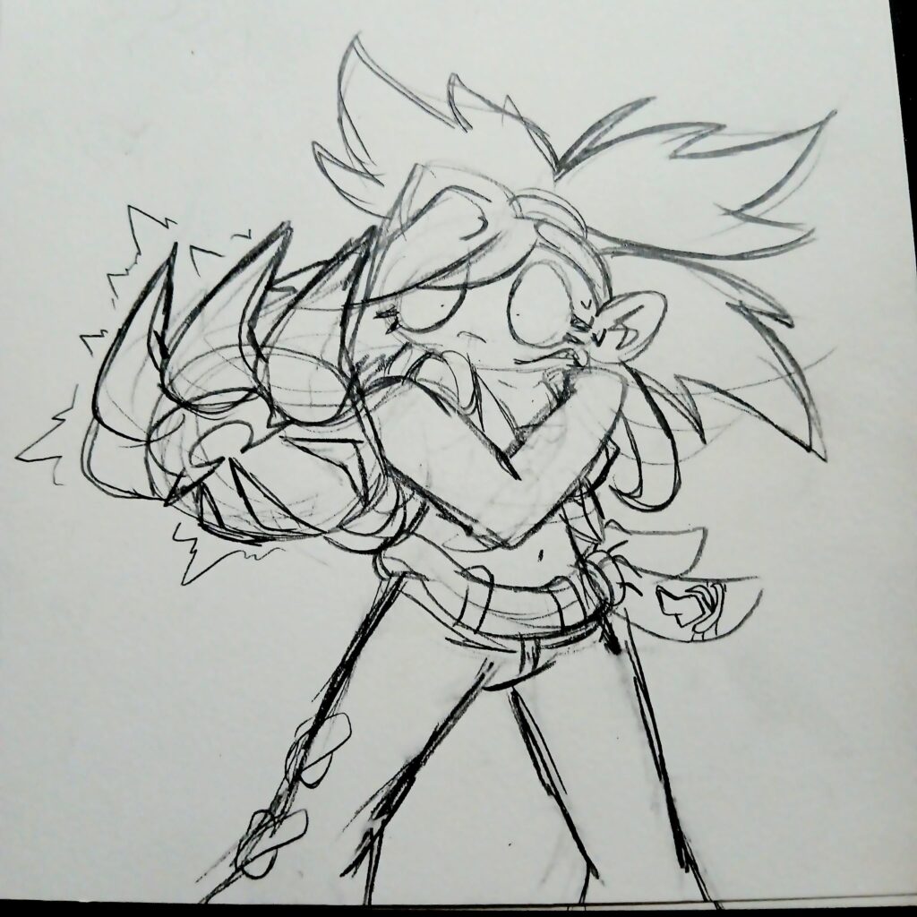 THERE'S SOMETHING WRONG WITH FLANNERY(art by me)