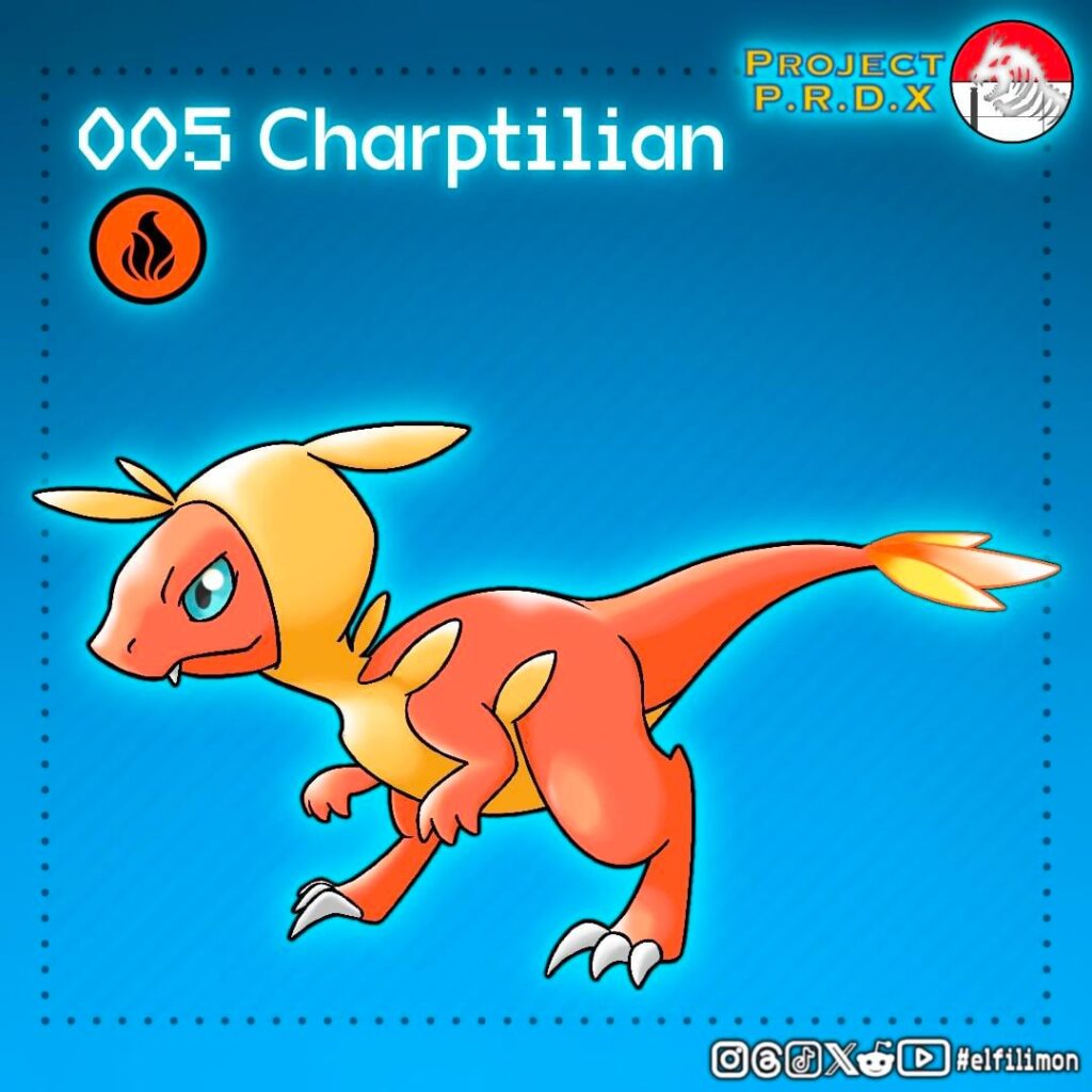 Jurassic-inspired paradox/convergent/ancient Charmeleon - Charptilian