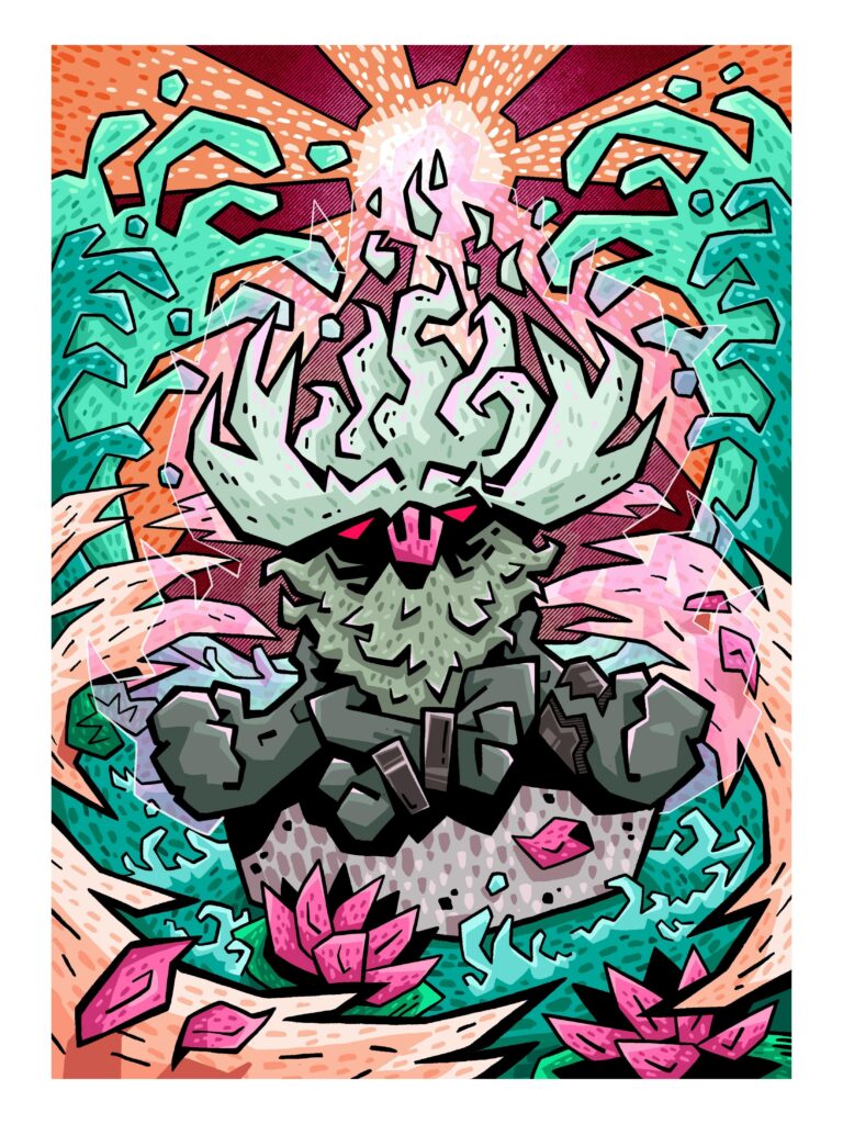 Annihilape is meditating