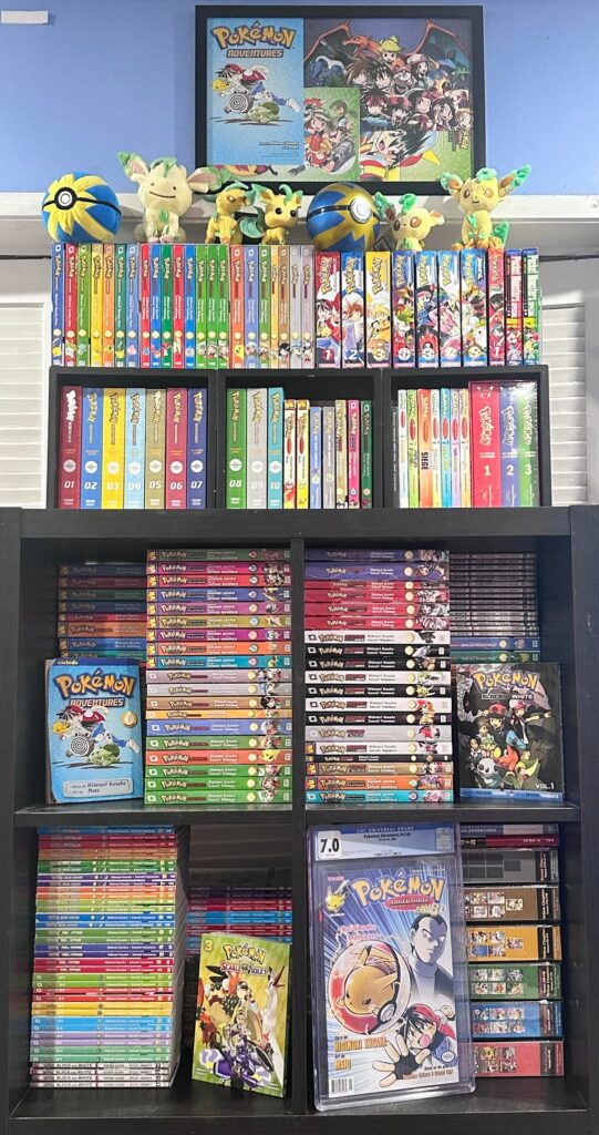 One of The Largest Pokemon Manga Collections Ever!