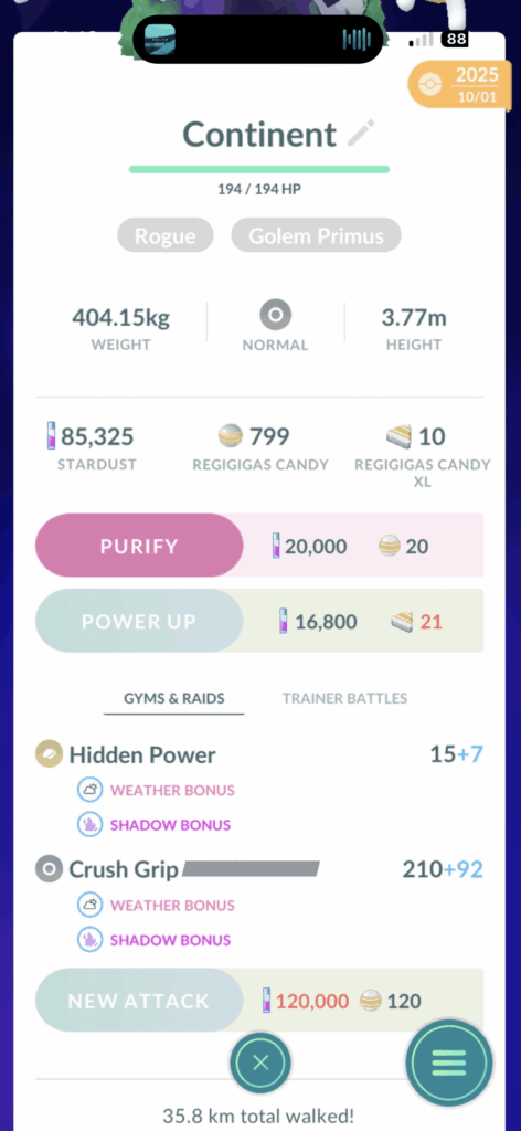 Crush Grip, Thunder Cage and previous animation duration adjusted buffs have been reverted