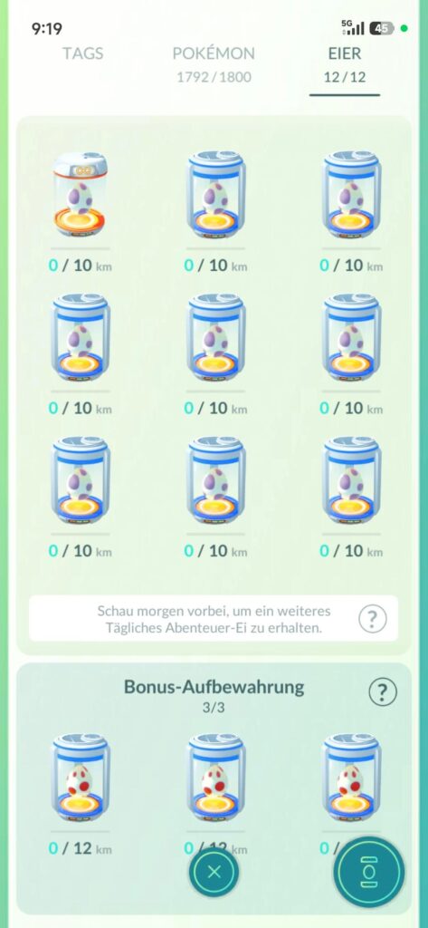 If you hatch 13 eggs at once, this happens