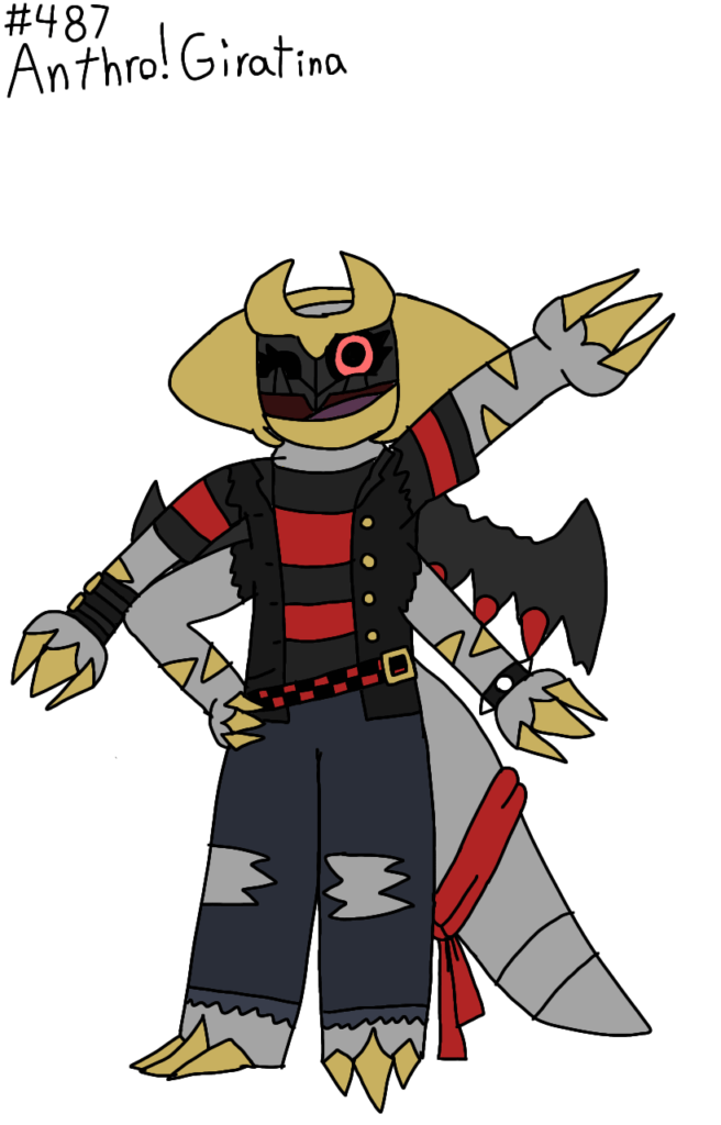 Screw it *Anthropomorphizes your Giratina* (OC)