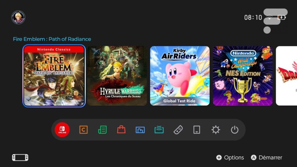 Random idea : Nintendo Classics game shortcut