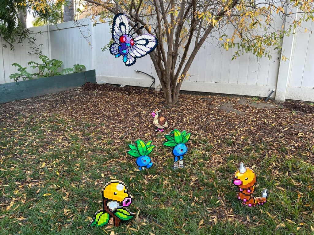 Lego tribute to 30 years of Pokemon I made