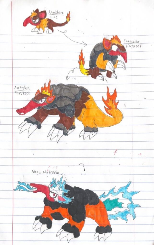OC Fire Starter: Aardcharc line (with Mega Evolution)