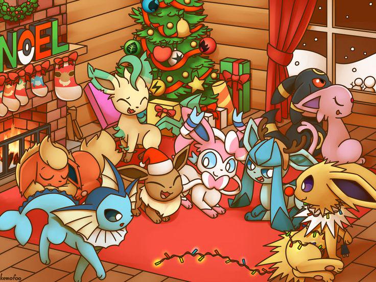 Merry Christmas with Eevee and Pals