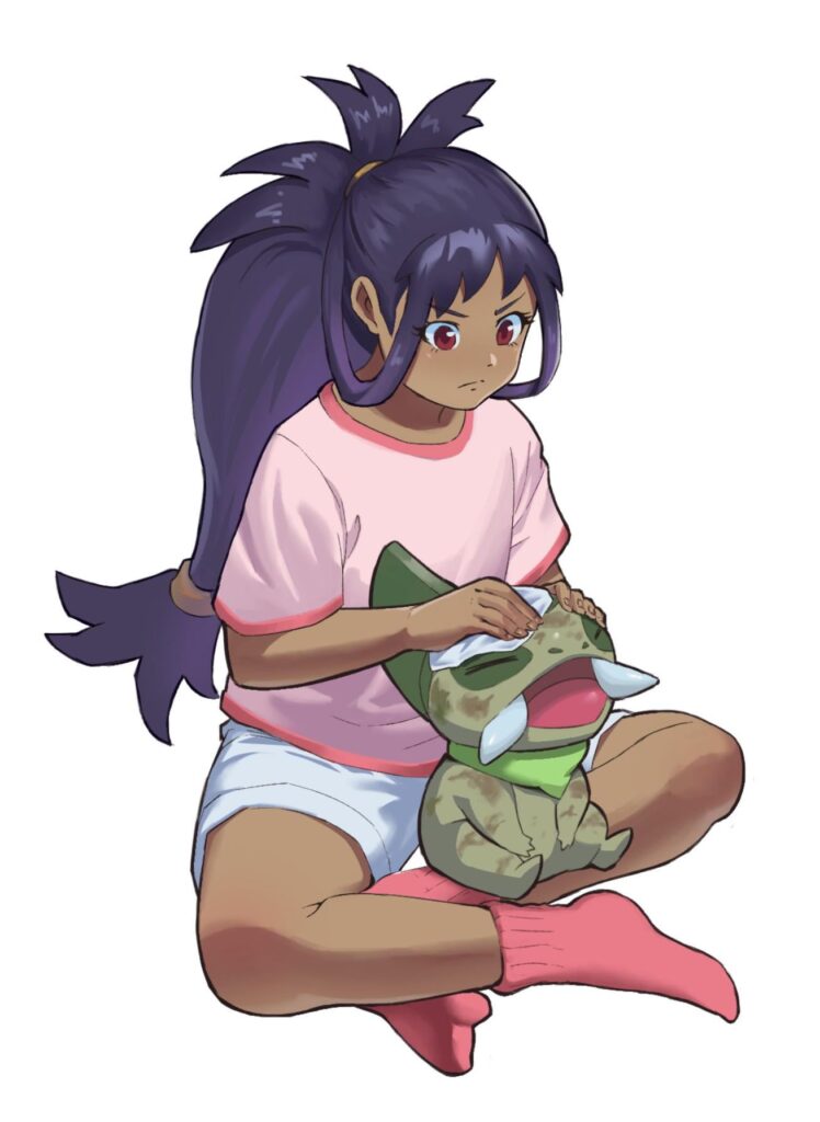 [OC] Iris and Axew fanart