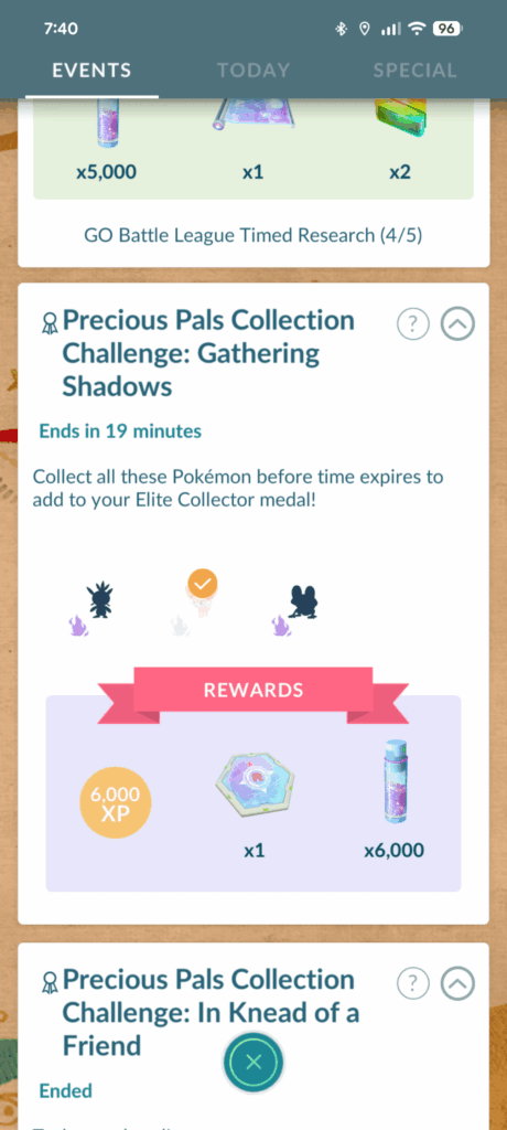 Going to miss my first collection challenge tonight