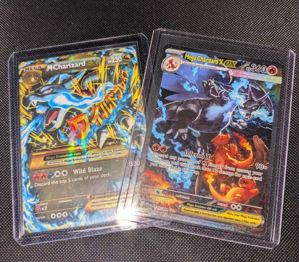Pulled the new Mega Charizard X 11 years later 😍