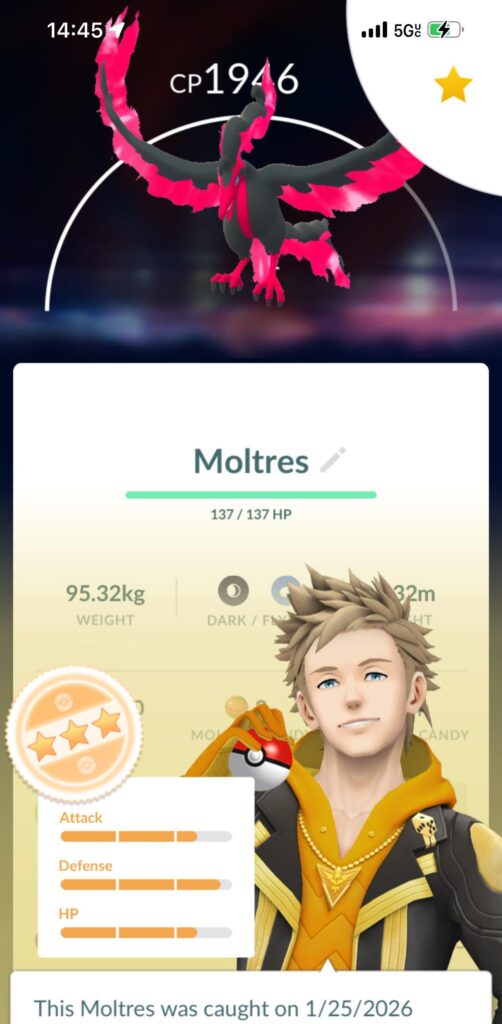 Finally caught one after have 3 run on me!