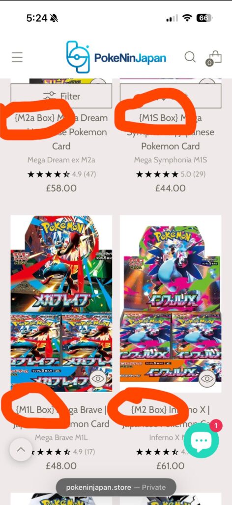 What does the area I’ve circled mean