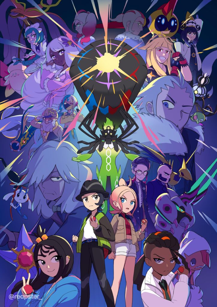 [OC] The most amount of ZA spoilers I can fit in an artwork