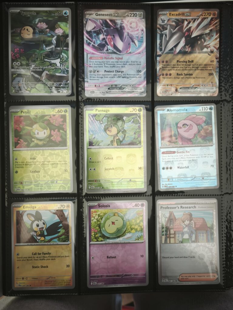 Pulls from black bolt binder collection