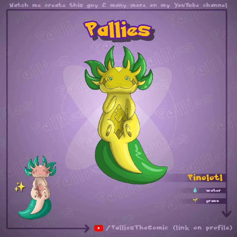 Pinolotl has edible / energizing scales