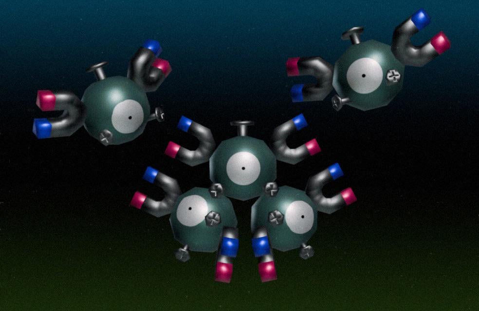 [OC] Magnemite and Magenton