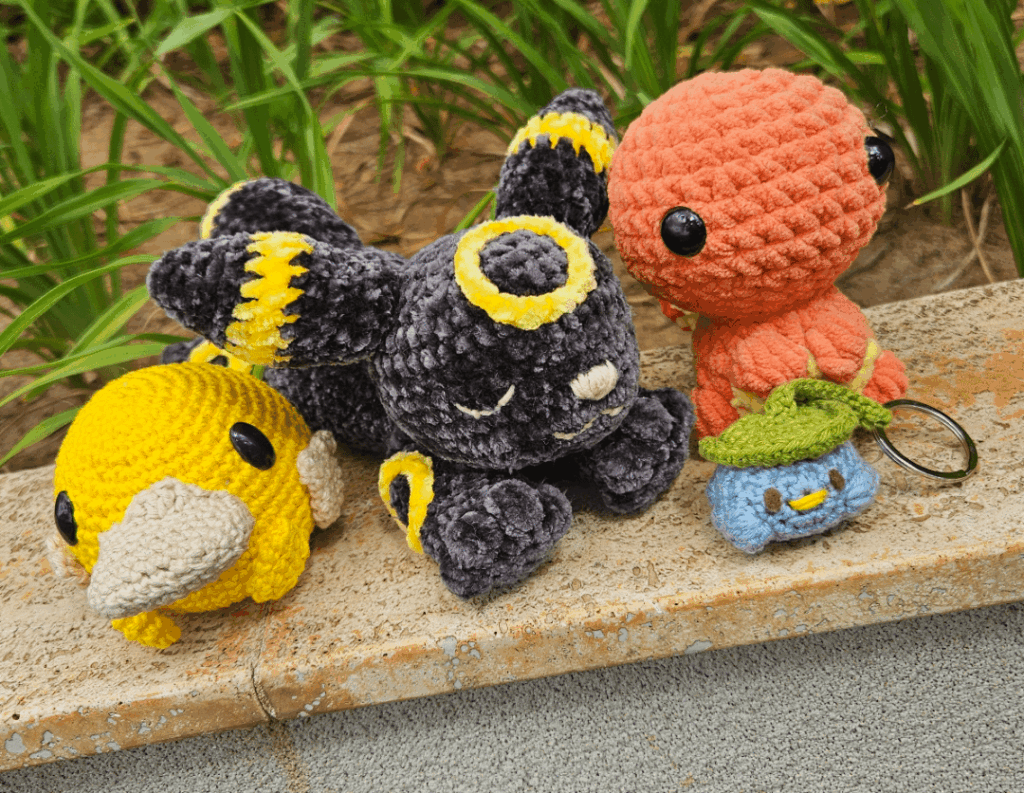 [OC] Some of the amigurumi I crocheted!