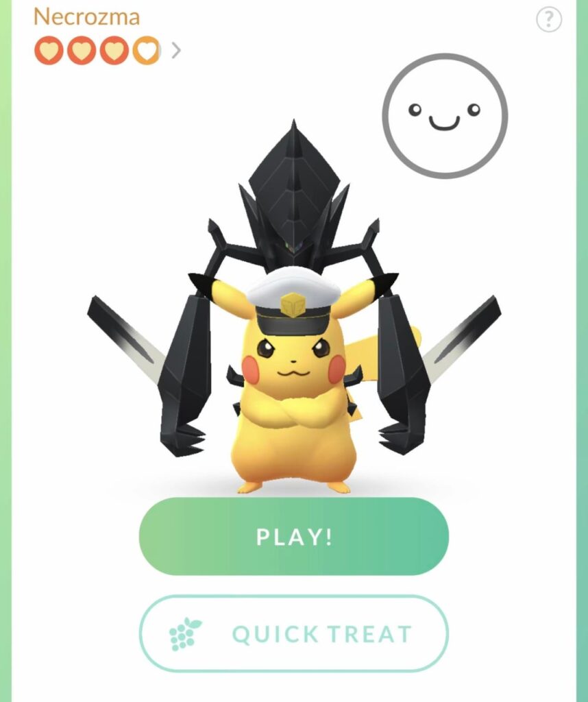 What is Captain Pikachu appearing with my buddy?