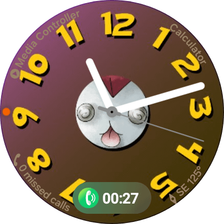 Lol i made a watch-face featuring one of my little guys