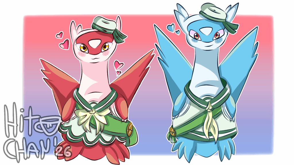 [OC] ⚓️Latias & Latios Marine Holowear⚓️
