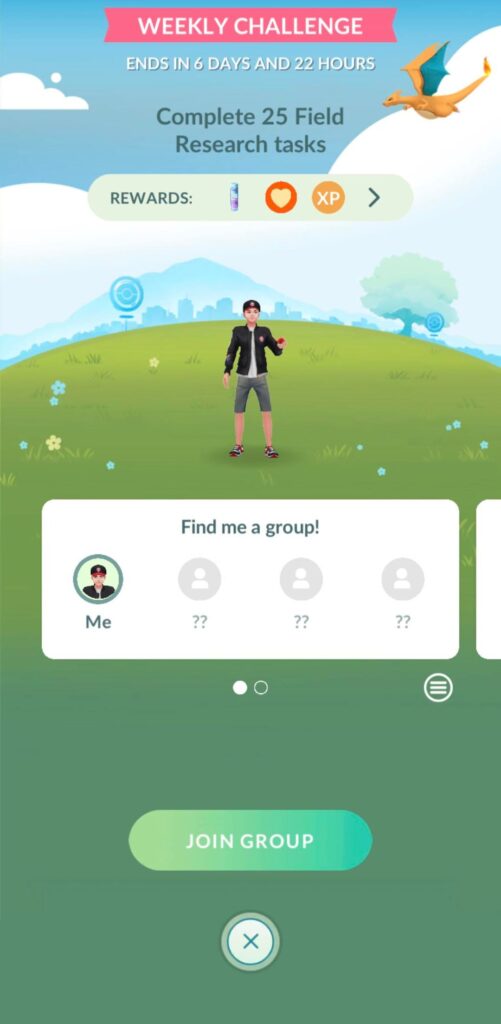 System can match you with random players for Weekly Challenge